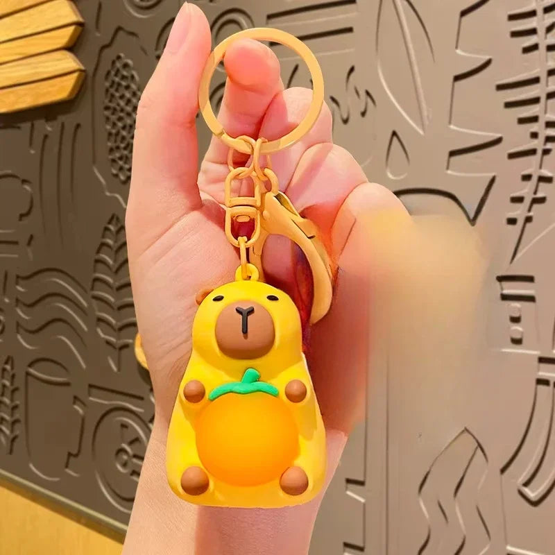 Capybara Keyring