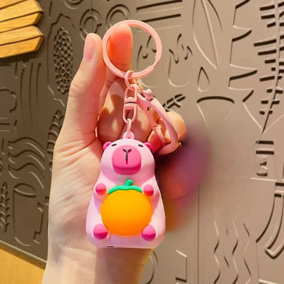 Capybara Keyring